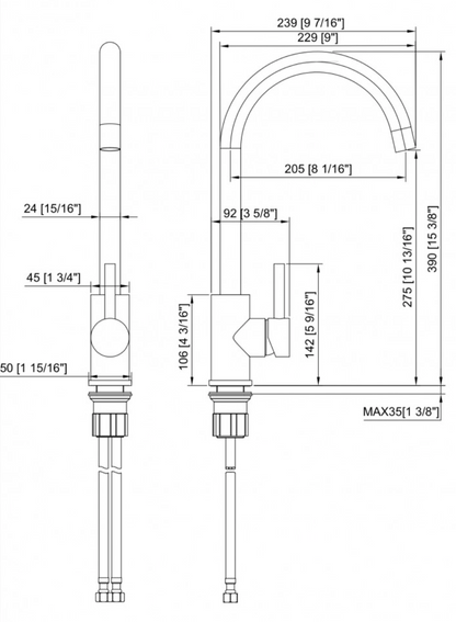 Kitchen Mixer Tap Faucet